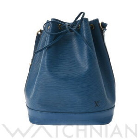 Louis Vuitton Noe Epi Blue Toledo Leather Shoulder Bag - Picture 1 of 9
